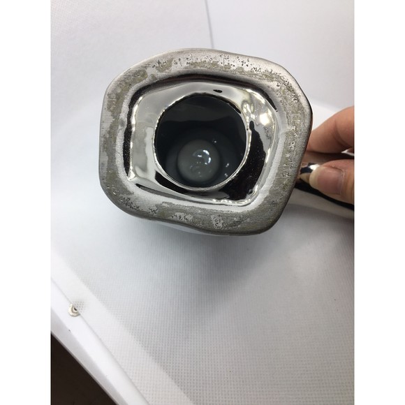 Chromed Ceramic Bird Candleholder - Picture 5 of 5